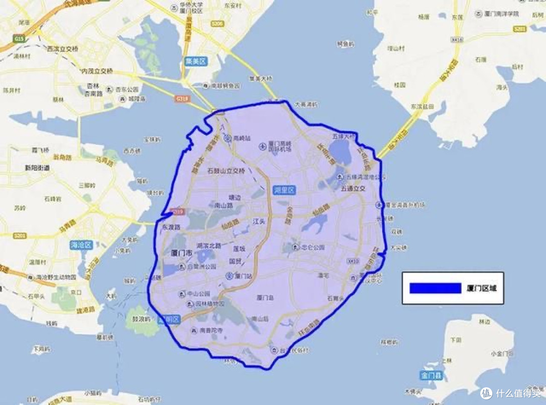 在厦门骑摩托，先搞懂你在岛内还是岛外