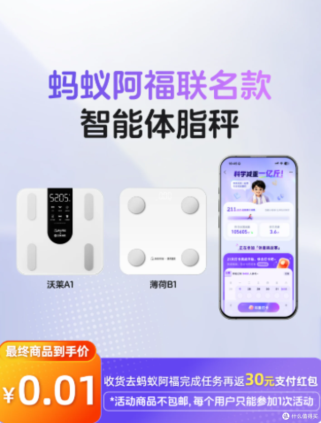 闲鱼25.15元的全新阿福体脂秤,比促销价贵一倍半,还值吗