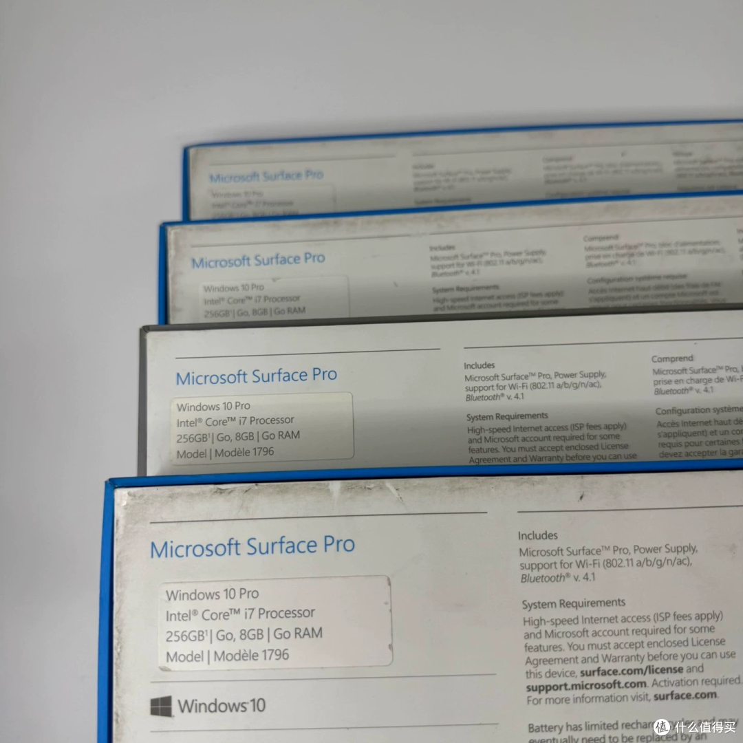 Surface Pro5 卖350到1688元,低档是键盘