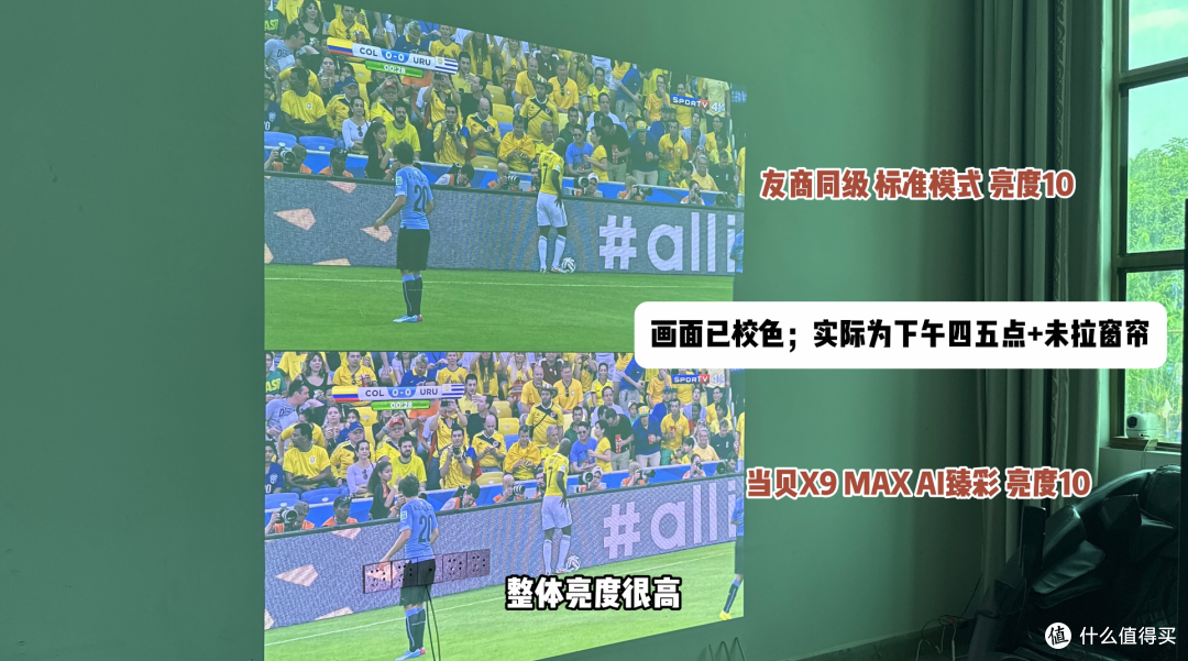真实测评|当贝X9Max/Ultra亮度画质实测,高亮客厅首选投影?