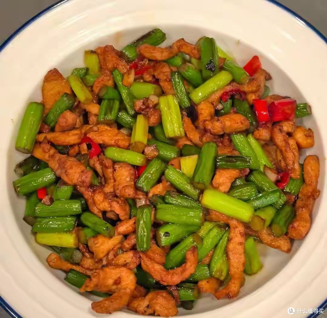 蒜薹炒肉丝的制作步骤