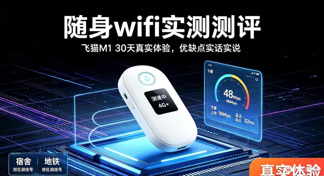 随身wifi实测测评|飞猫M1随身wifi30天真实体验