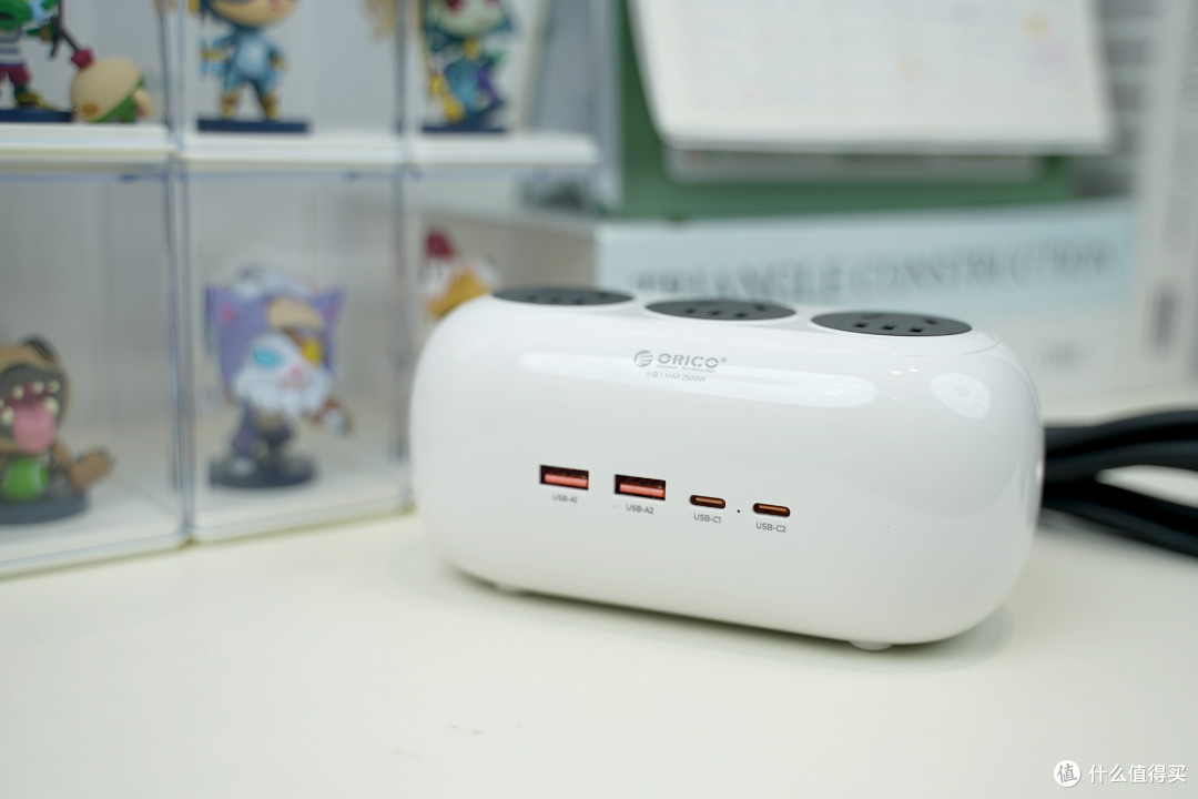 桌面快充刚需好物!奥睿科小白插排实测:小巧全能更安全