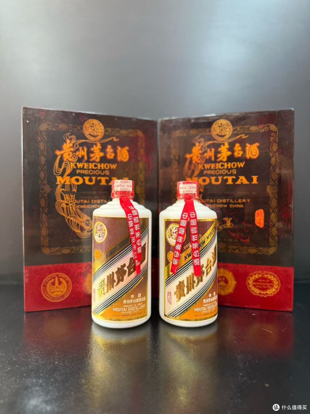 中秋国庆双节,开瓶珍藏老茅台,岁月入酒