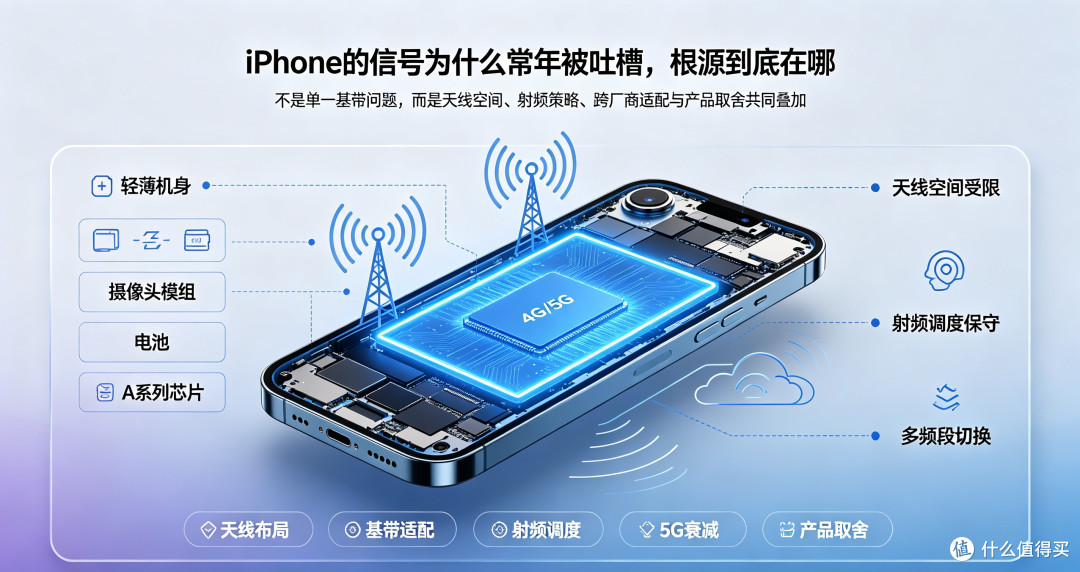 iPhone的信号为什么常年被吐槽,根源到底在哪