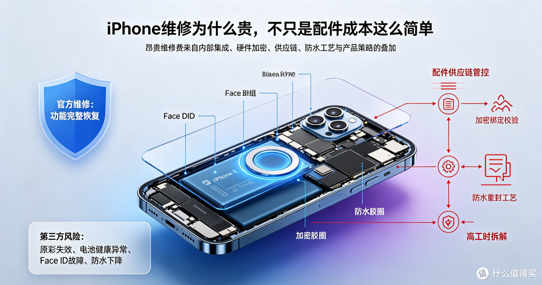 iPhone维修为什么贵，不只是配件成本这么简单