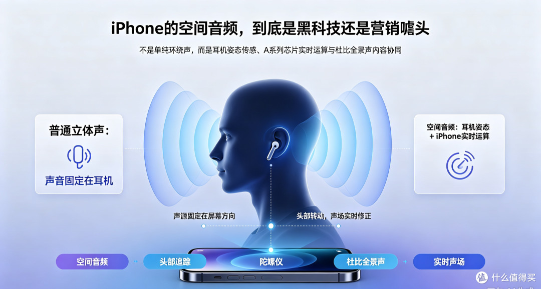 iPhone的“空间音频”,到底是黑科技还是营销噱头