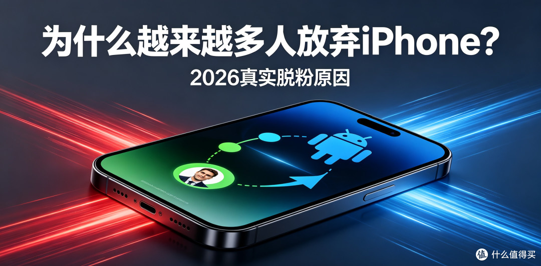 大批用户放弃iPhone!2026年脱粉真相,不再是安卓不如苹果