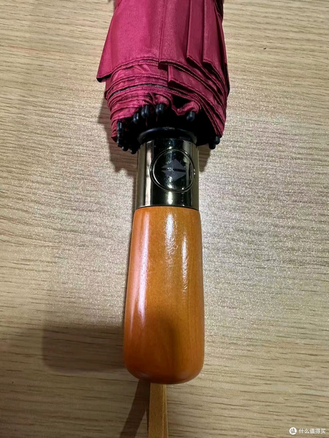海屿原木柄全自动 72 骨晴雨伞|通勤党刚需好物