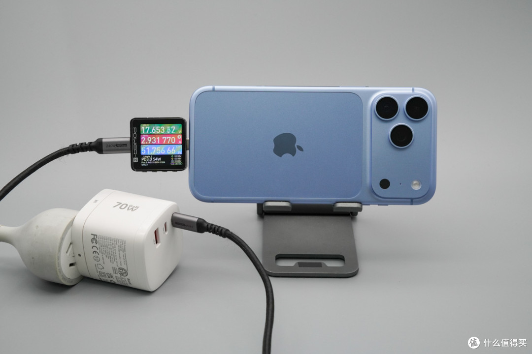 适配iPhone AVS 快充，Mukiya 70W 旋转插脚旅行充电器深度评测