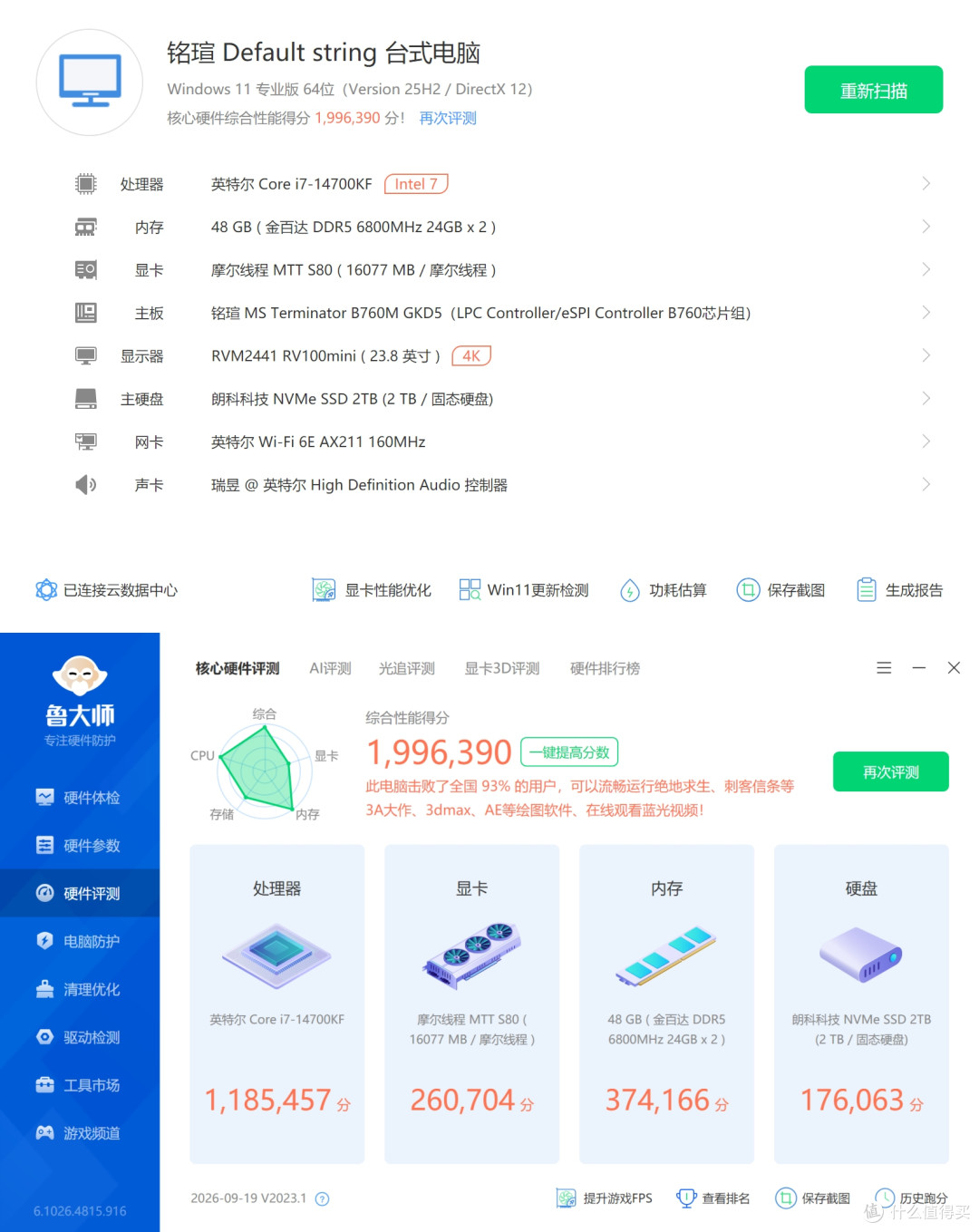 2026年再测摩尔线程MTT S80!老卡还能榨出多少性能?