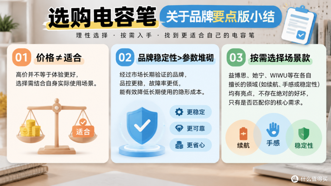 平替电容笔到底怎么选?益博思、她宁、WIWU三大热门款横评