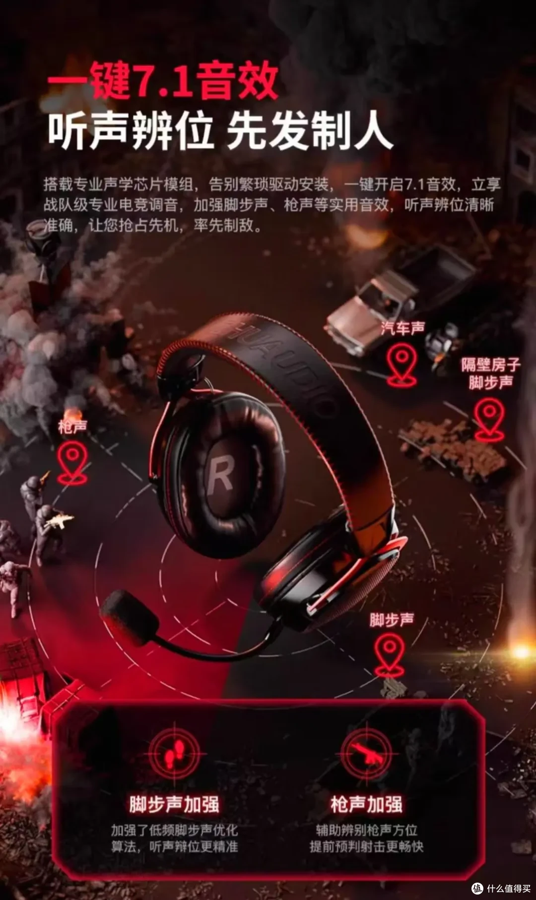 竹林鸟首款头戴式电竞耳机,这个价格真不心动吗