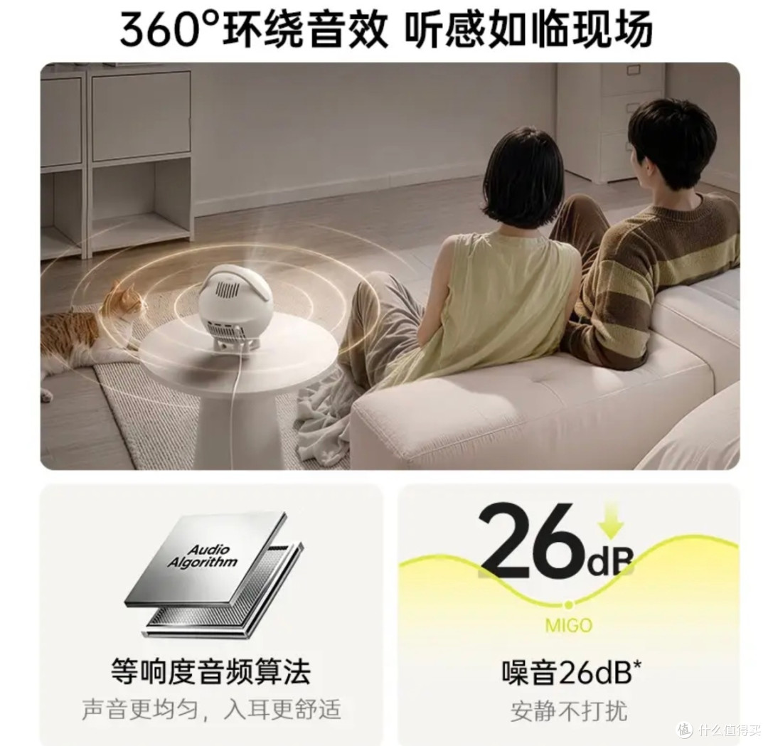 独居男生的卧室影院：坚果MIGO真实使用感受