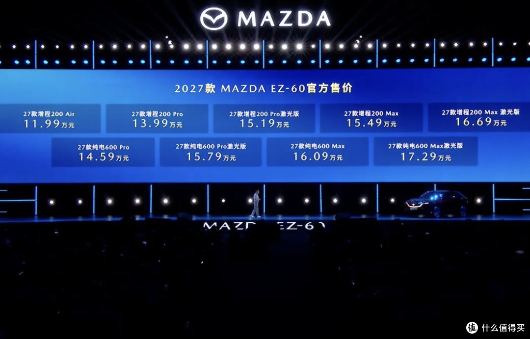 15万上激光雷达,梁家辉代言,马自达EZ-60这回真能不"塞车"了吗