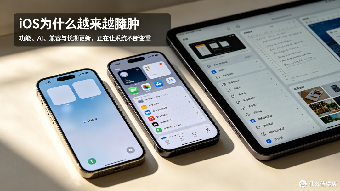 iOS为什么越来越臃肿？苹果的两难困局