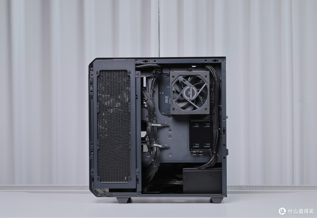半开放式主机?98X3D+5080星曜+48G大内存+追风者雕堡EX5 MAX机箱