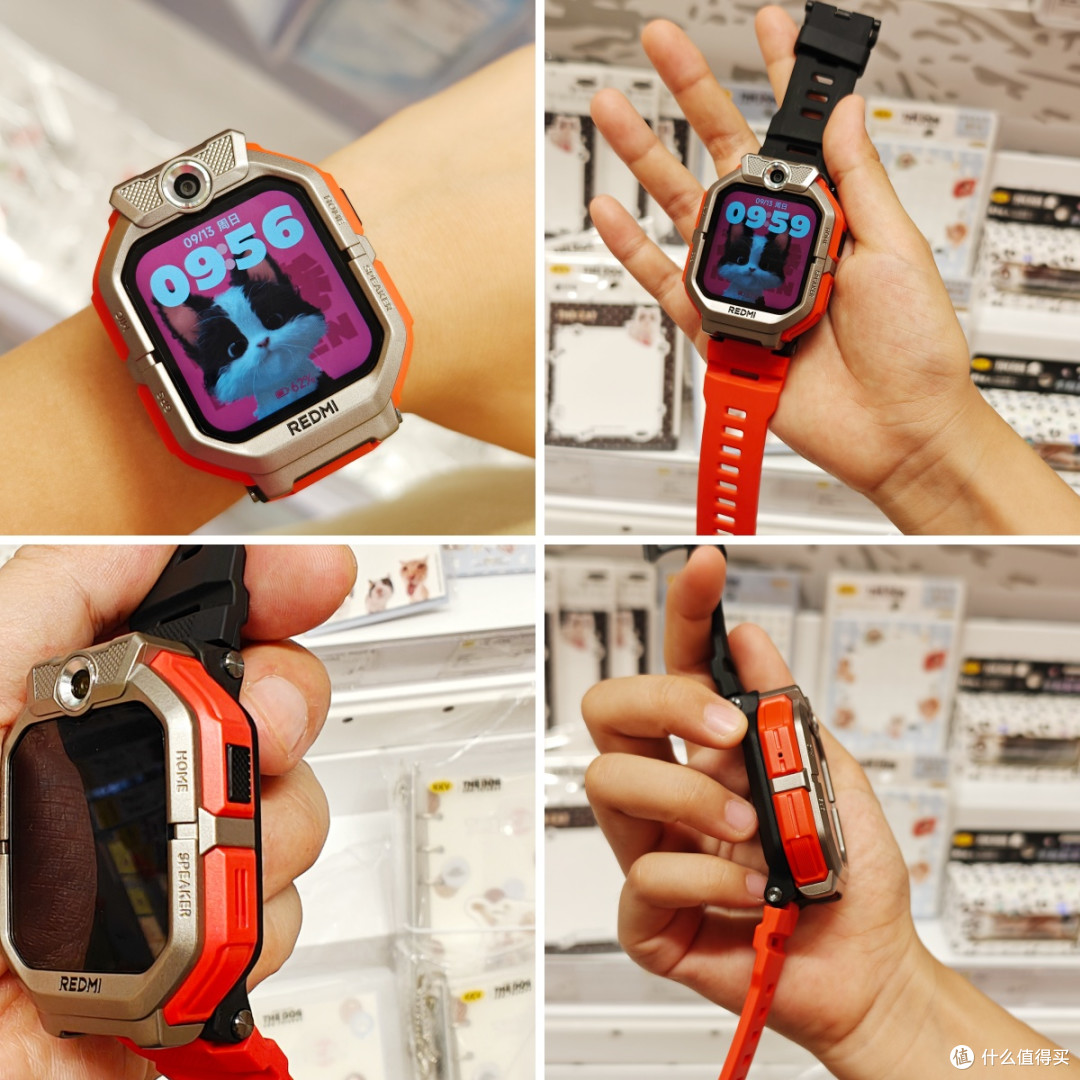 家长看定位,小孩玩翻转:REDMI儿童手表Pro,懂安全也懂自由!