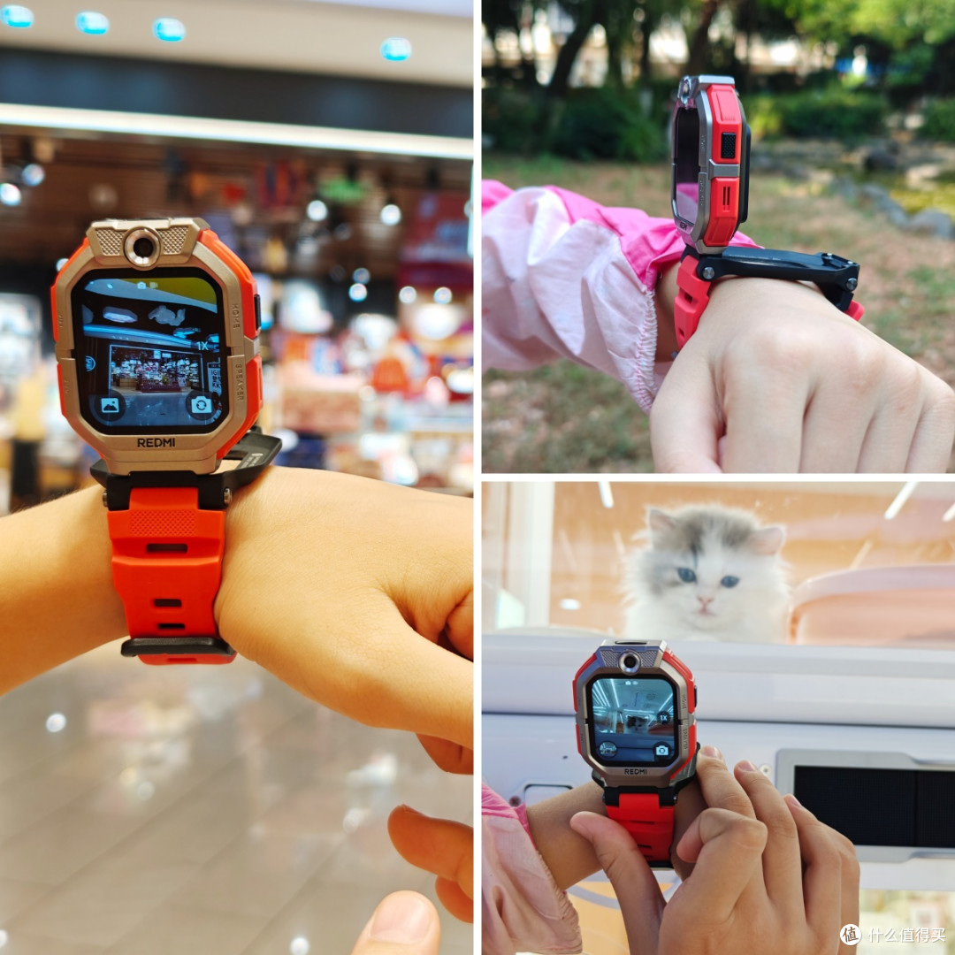 家长看定位,小孩玩翻转:REDMI儿童手表Pro,懂安全也懂自由!