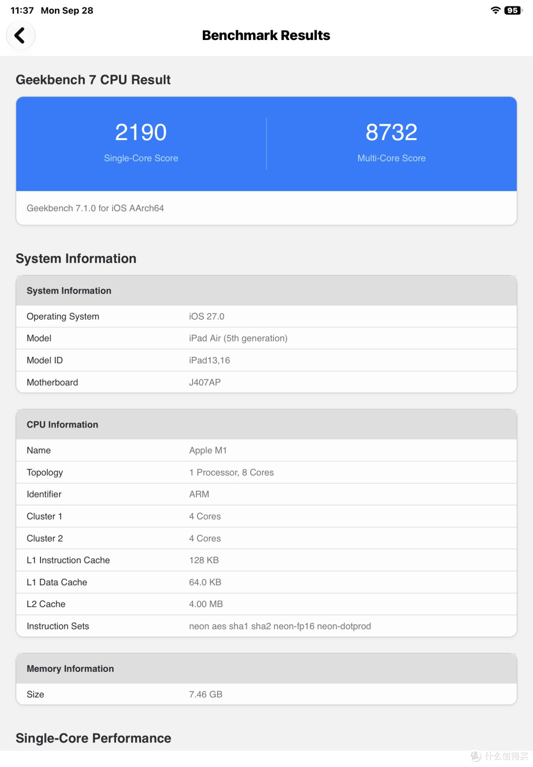 iPad Air 5 从 18.2 升到 27.0:性能没掉,续航反而更好!实测