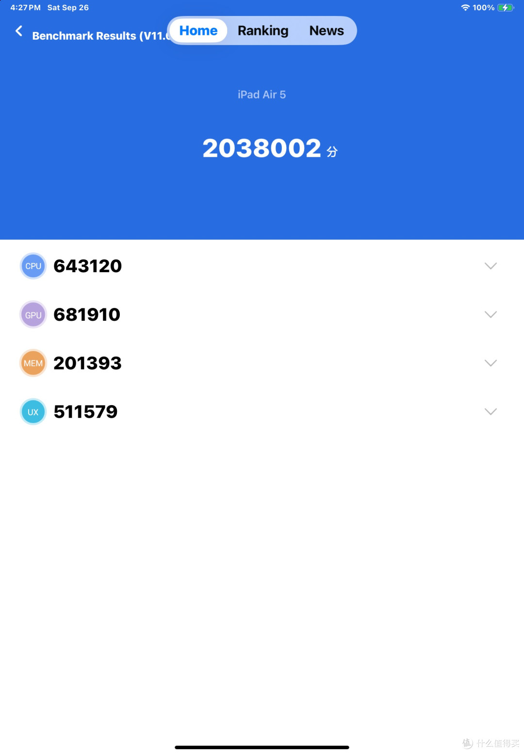 iPad Air 5 从 18.2 升到 27.0:性能没掉,续航反而更好!实测