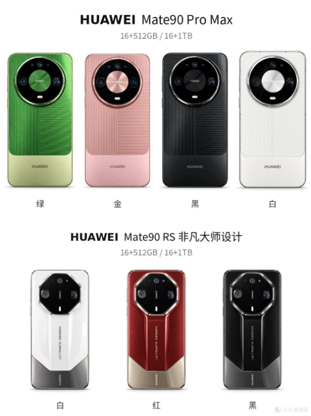 华为Mate 90正面长这样!三挖孔继续用,星环设计依旧!