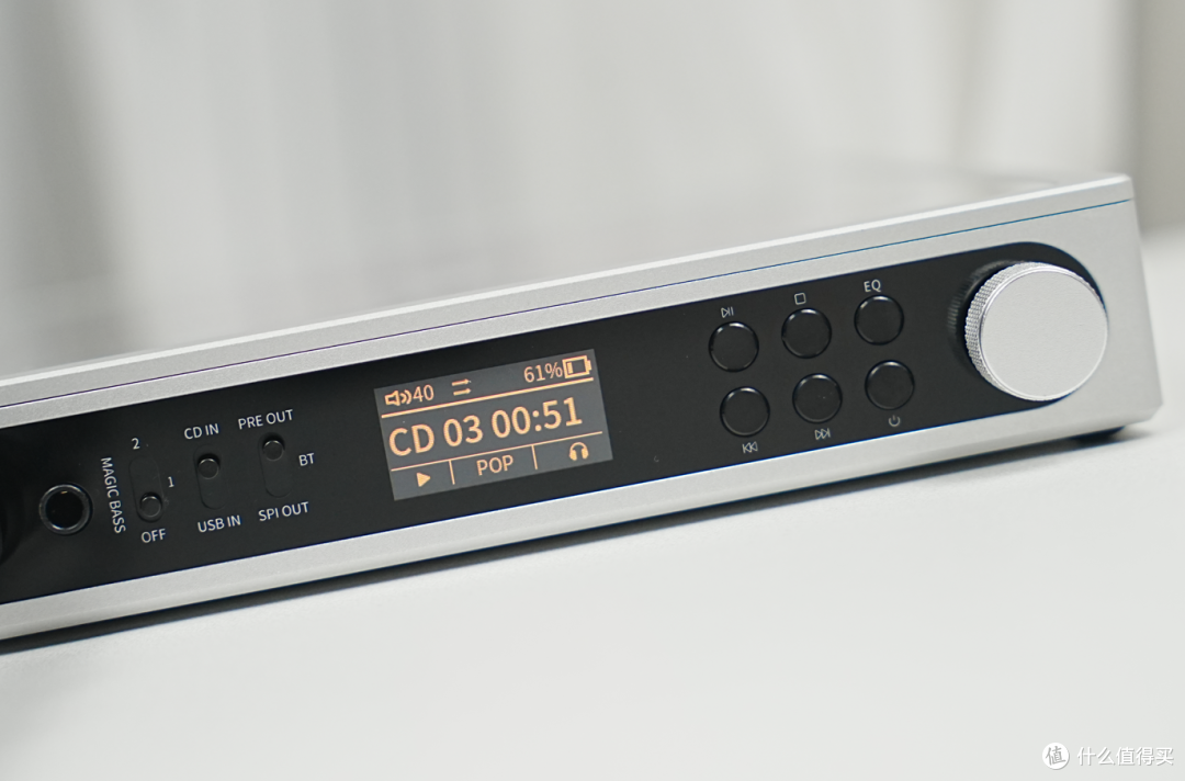 HIFI声卡+复古CD机,飞傲DM15便携式HIFI播放器重度体验