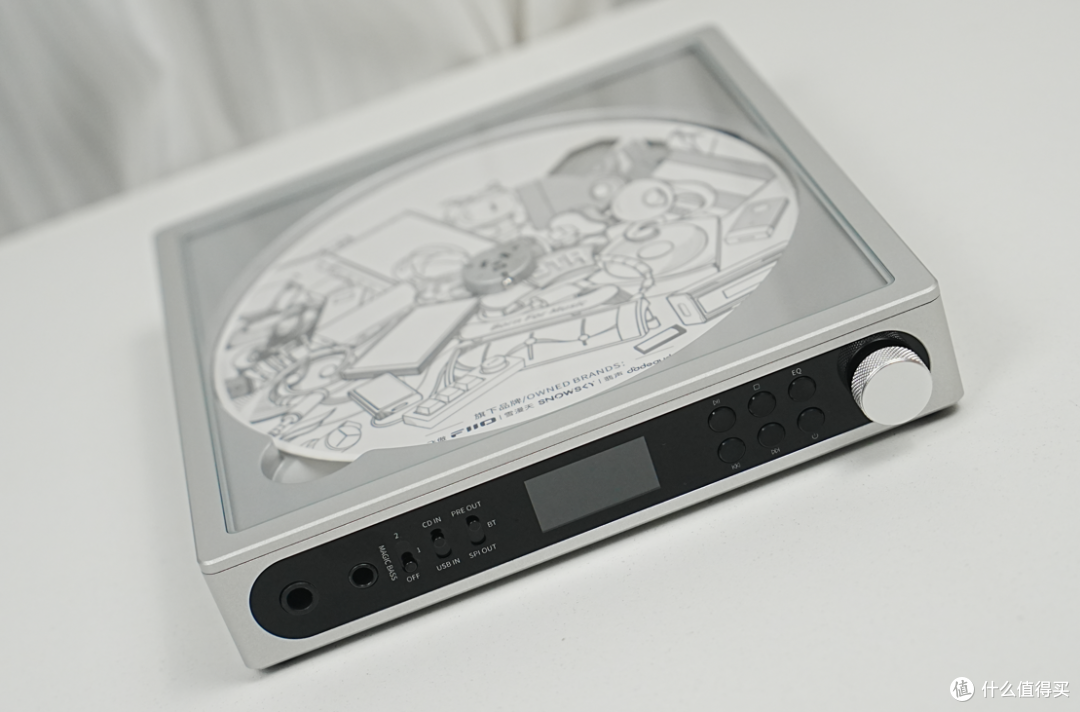 HIFI声卡+复古CD机,飞傲DM15便携式HIFI播放器重度体验