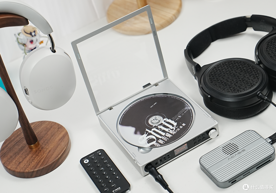 HIFI声卡+复古CD机,飞傲DM15便携式HIFI播放器重度体验