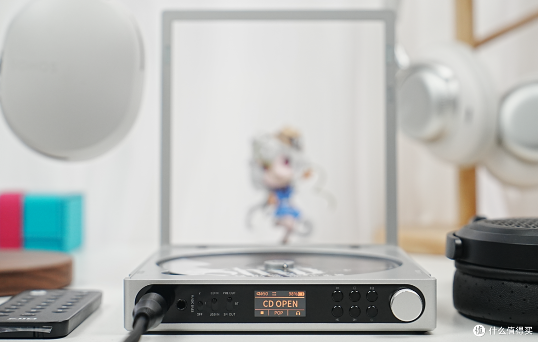 HIFI声卡+复古CD机,飞傲DM15便携式HIFI播放器重度体验