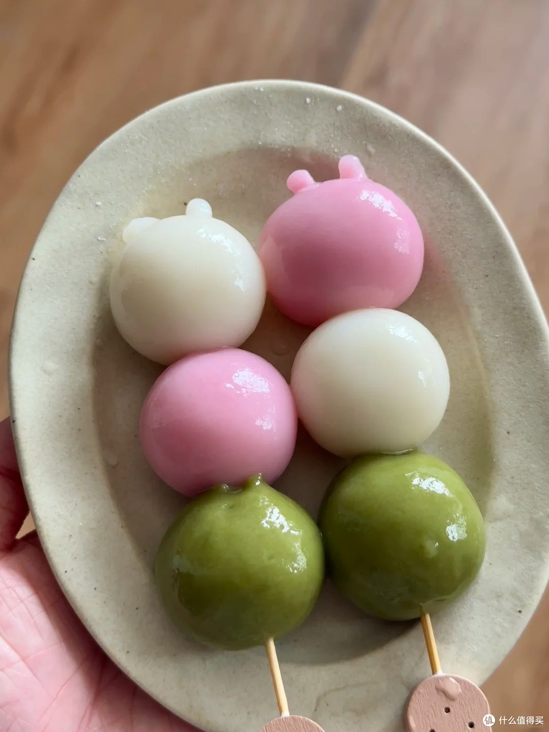 ՞・∞・՞兔丸三色丸子🍡