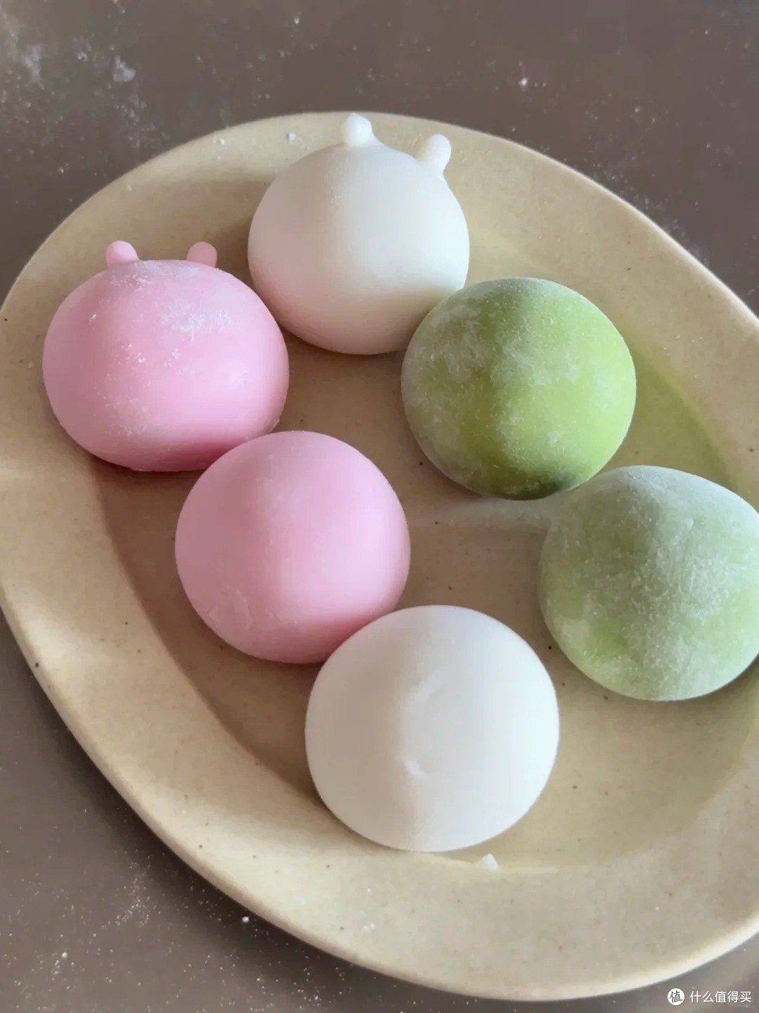 ՞・∞・՞兔丸三色丸子🍡