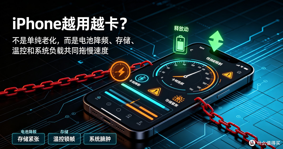 iPhone越用越卡?不是手机老化,是这6个隐藏限制在拖慢速度