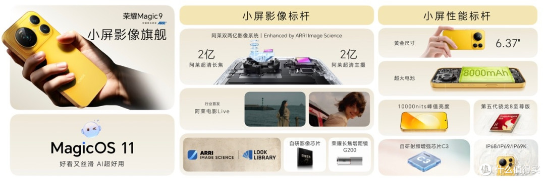 超清双2亿,掌中电影机,荣耀Magic9 系列正式发布,售价4499元起