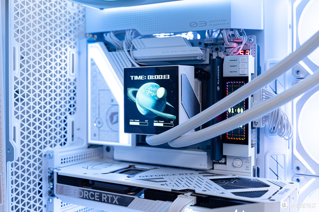 白色海景房，乔思伯X400CG+乔思伯TM360+安耐美白金竞蝠PK1000W