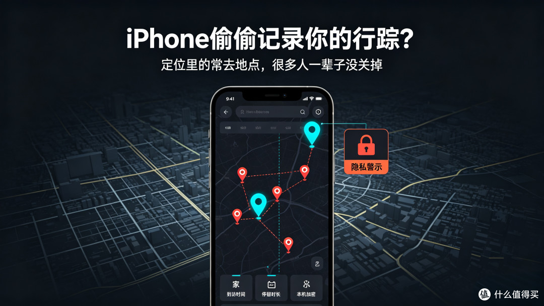iPhone偷偷记录你的行踪!定位里「常去地点」,很多人一辈子没关