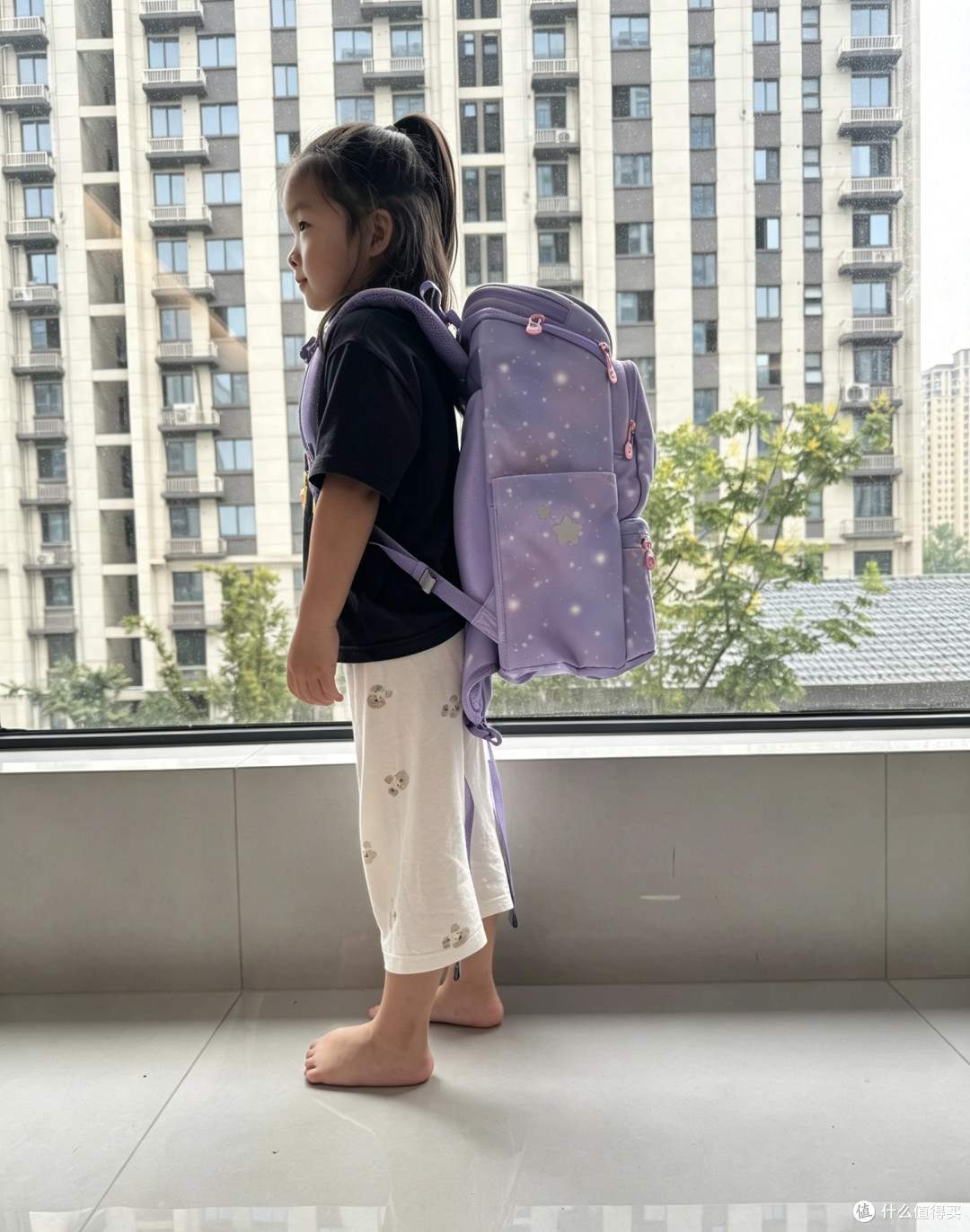 送给一年级小侄女的书包，颜值和护脊都一步到位