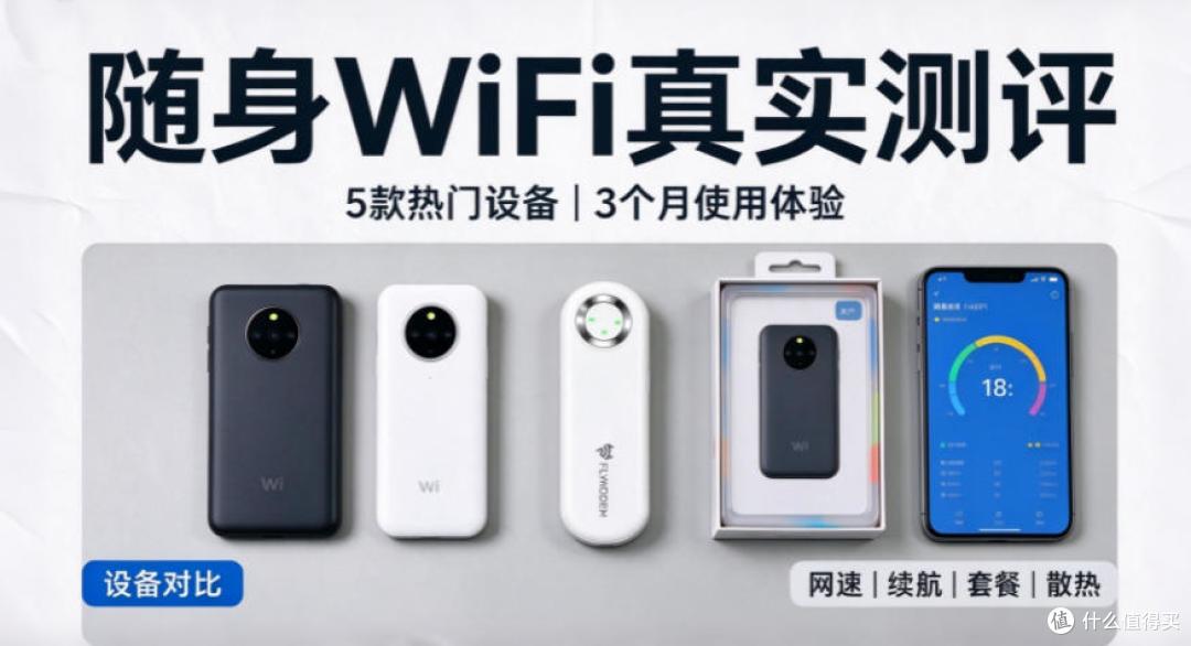 2026随身WiFi横评实测，宿舍租房出差怎么选，聊聊真实优缺点