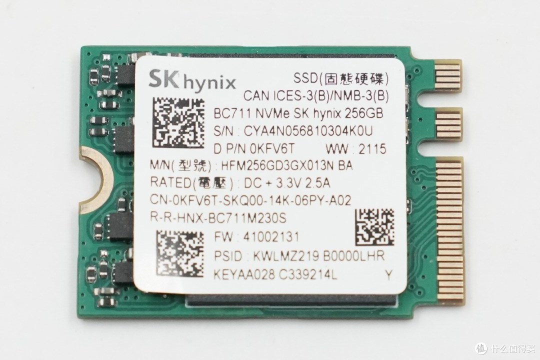 装在网卡槽的固态硬盘BC711 A+E Key SSD实测878MB/s还能当系统盘