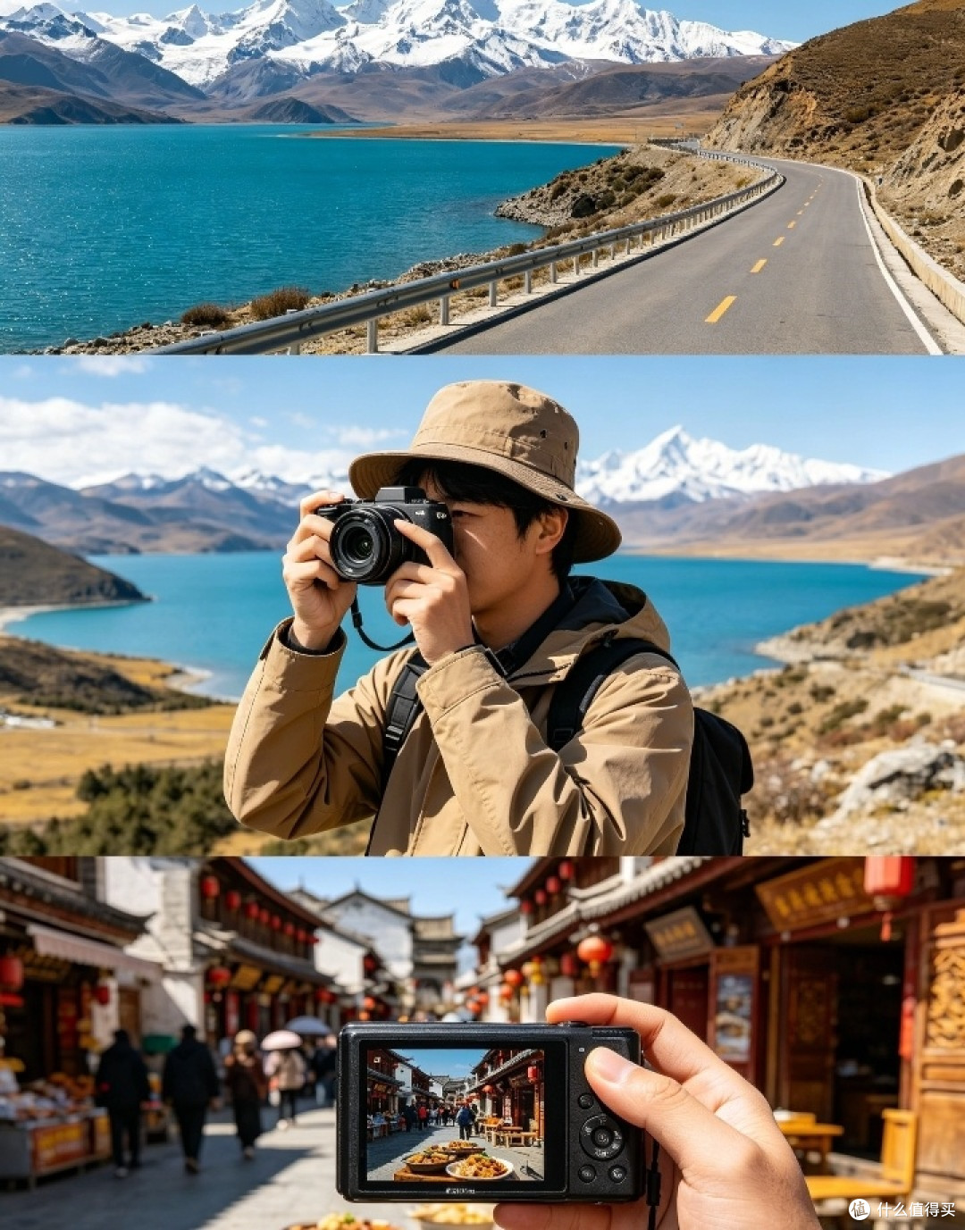 旅行相机选购指南,微单与卡片机画质便携性对比