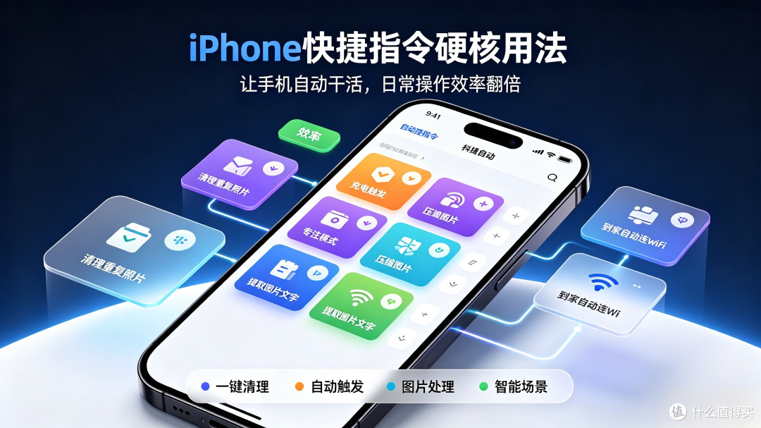 iPhone快捷指令硬核用法!手机自动干活,效率翻倍