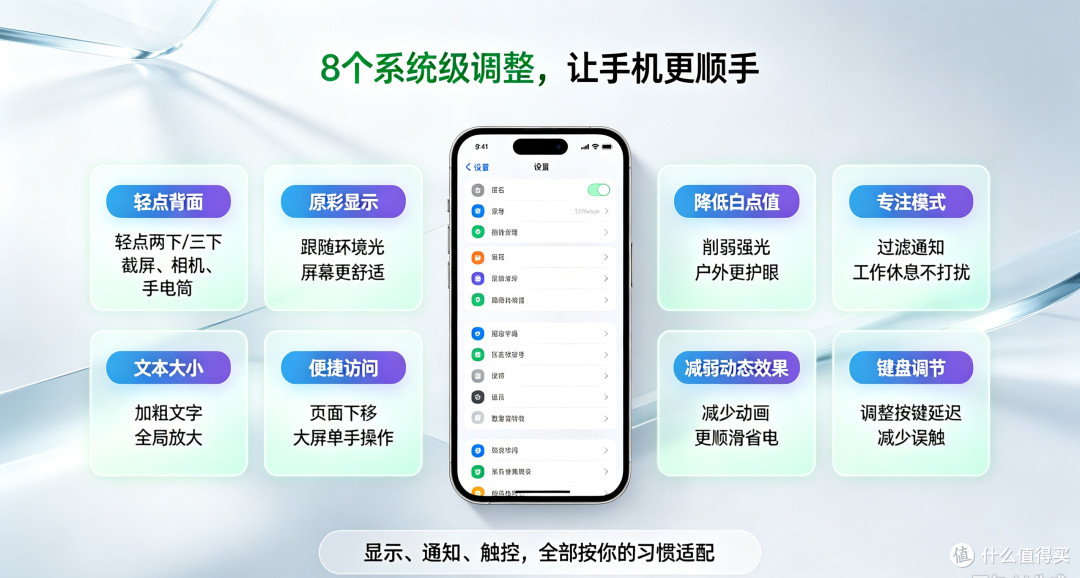 iPhone通用设置宝藏技巧,简单调整,整机体验大幅提升