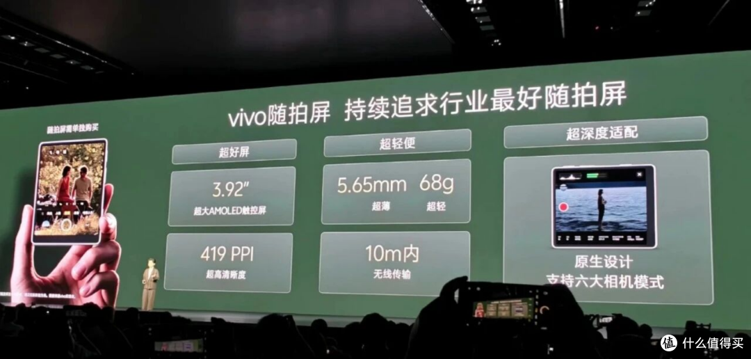 599元,vivo发布3.92英寸新品!能当手机背屏