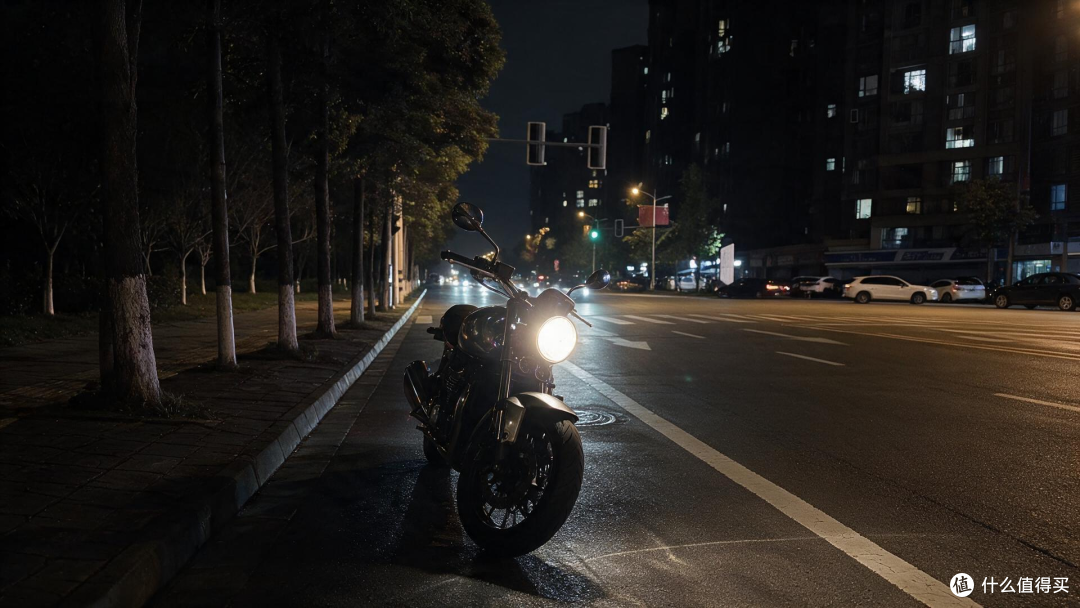 本田CB500RS第一改:SEV MARCHAL722七寸猫灯 颜值和安全感都拉满