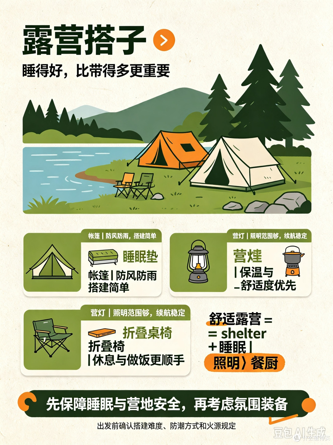 户外旅行装备场景化精准匹配指南