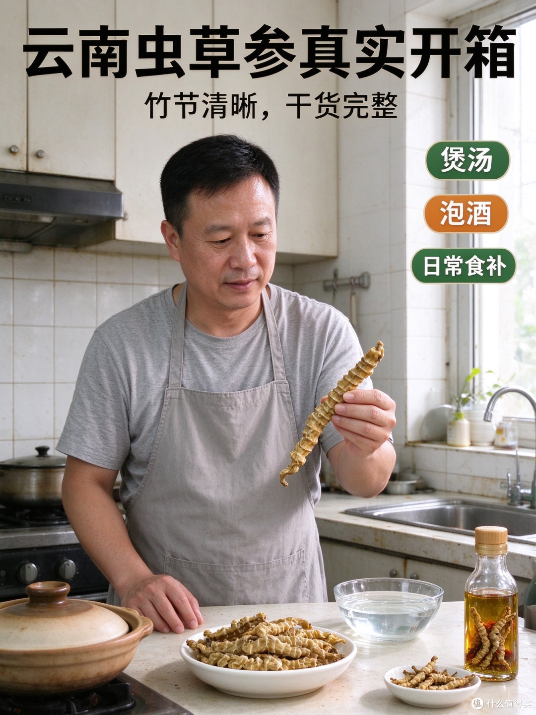 竹节参地参干货 煲汤泡酒材料挑选思路