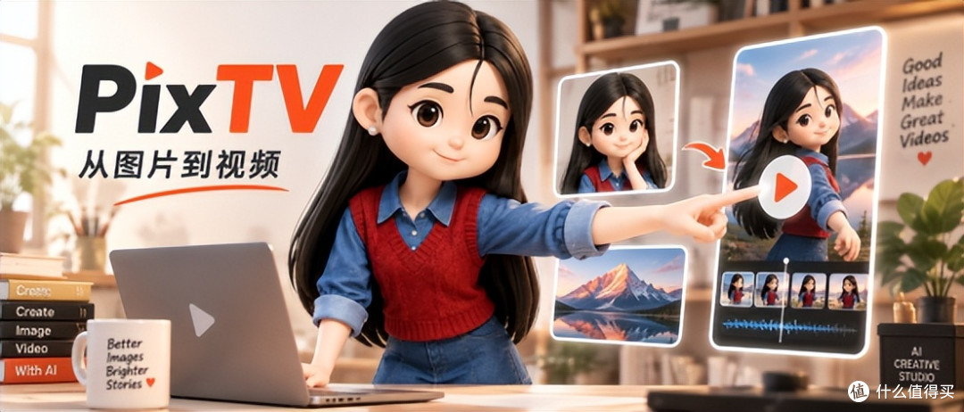 国内可用!!PixTV 把AI 文本、绘图和视频模型全打包进来给你用