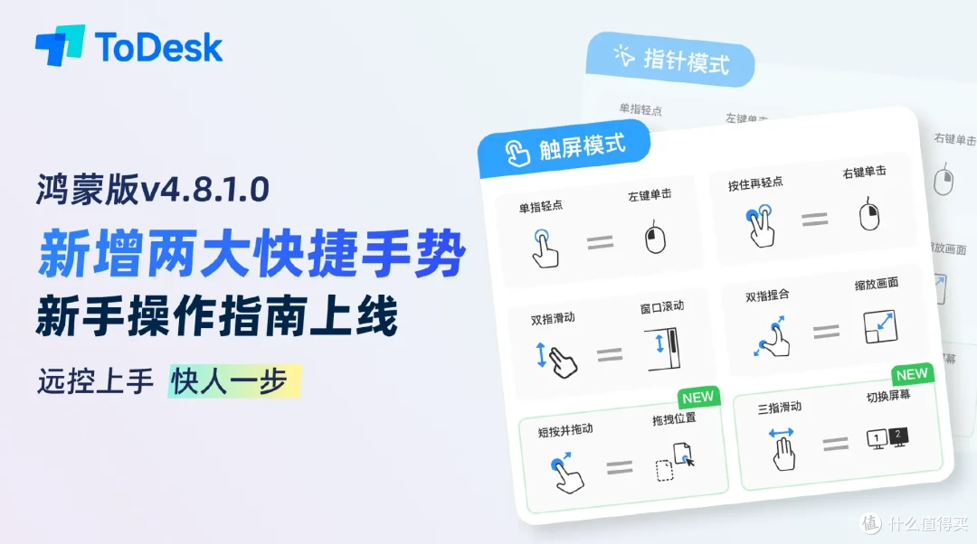 手机远控电脑怎么更顺手?ToDesk移动端手势、虚拟键鼠与指针模式