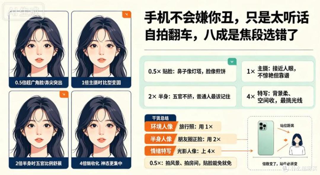讲实话:你自拍像熊大,八成是0.5×焦段在搞事