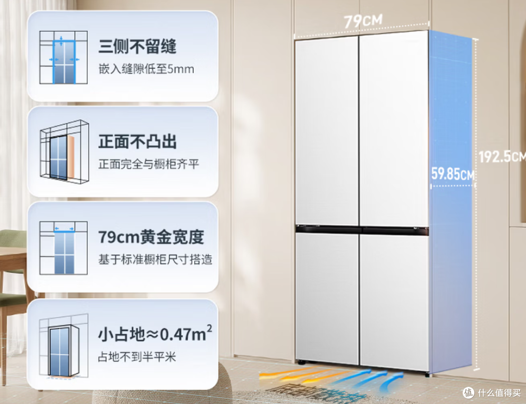 2026双11零嵌冰箱选购攻略:先定冰箱再做橱柜!全价位推荐